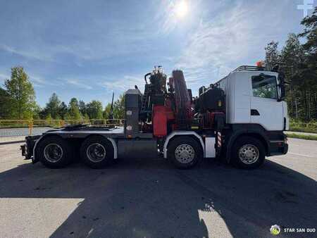 Scania R420 8x4 FASSI F1300 AXP Crane FLY JIB Euro 4