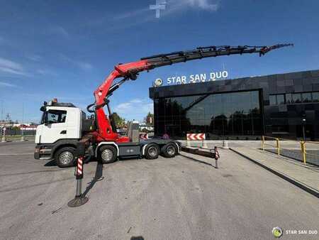 Scania R420 8x4 FASSI F1300 AXP Crane FLY JIB Euro 4