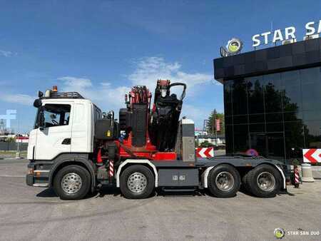 Scania R420 8x4 FASSI F1300 AXP Crane FLY JIB Euro 4