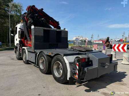 Scania R420 8x4 FASSI F1300 AXP Crane FLY JIB Euro 4