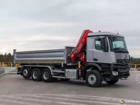 Ostatní 2015 Mercedes-Benz AROCS 3643 8x4 Fassi F235A.2.23 Crane Kipper (10)