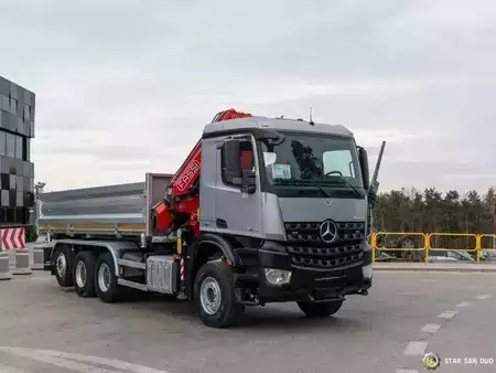Ostatní 2015 Mercedes-Benz AROCS 3643 8x4 Fassi F235A.2.23 Crane Kipper (12)