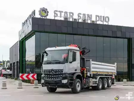 Ostatní 2015 Mercedes-Benz AROCS 3643 8x4 Fassi F235A.2.23 Crane Kipper (13)