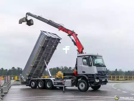 Ostatní 2015 Mercedes-Benz AROCS 3643 8x4 Fassi F235A.2.23 Crane Kipper (7)