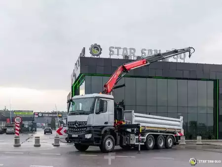 Ostatní 2015 Mercedes-Benz AROCS 3643 8x4 Fassi F235A.2.23 Crane Kipper (8)