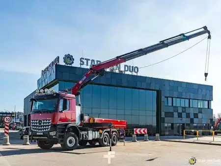 Andet 2018 Mercedes-Benz AROCS 3345 6x6 HMF 3220 Winch Crane tipper (10)