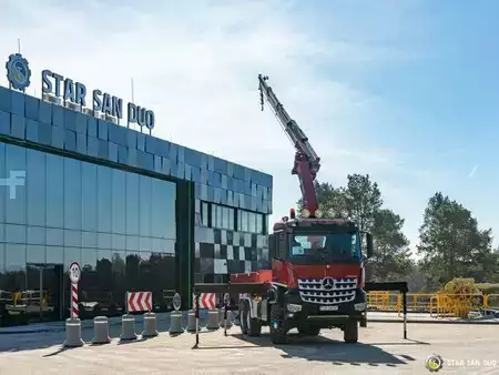 Andet 2018 Mercedes-Benz AROCS 3345 6x6 HMF 3220 Winch Crane tipper (2)