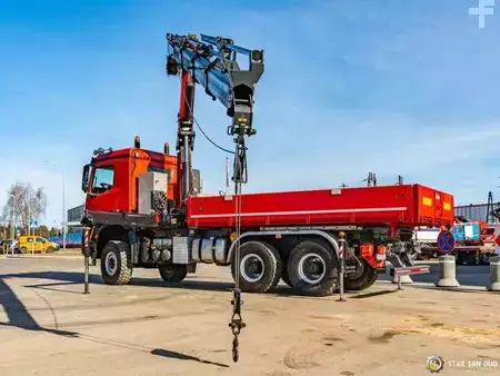 Andet 2018 Mercedes-Benz AROCS 3345 6x6 HMF 3220 Winch Crane tipper (5)