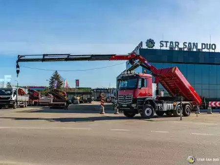 Andet 2018 Mercedes-Benz AROCS 3345 6x6 HMF 3220 Winch Crane tipper (8)