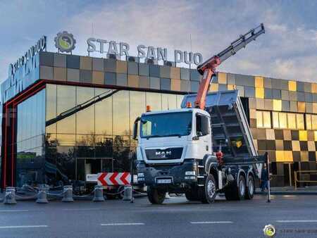 Sonstige 2011 MAN TGS 26.360 6x6 PALFINGER PK 18001 EH Crane Kipe (1)