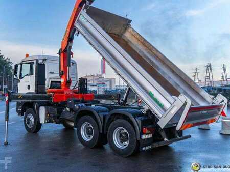 Sonstige 2011 MAN TGS 26.360 6x6 PALFINGER PK 18001 EH Crane Kipe (11)