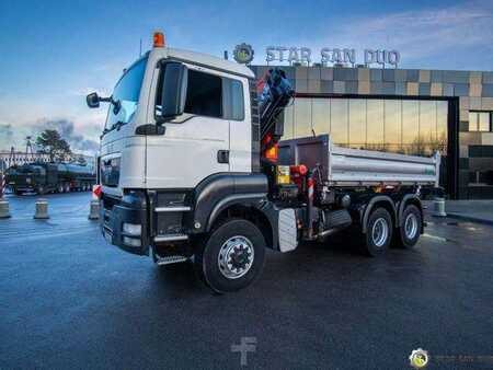 Sonstige 2011 MAN TGS 26.360 6x6 PALFINGER PK 18001 EH Crane Kipe (2)