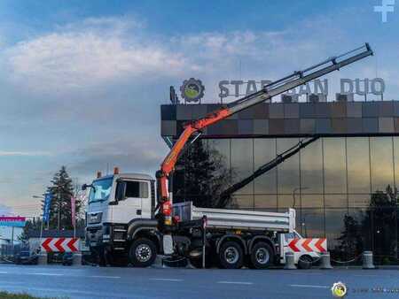 Sonstige 2011 MAN TGS 26.360 6x6 PALFINGER PK 18001 EH Crane Kipe (3)