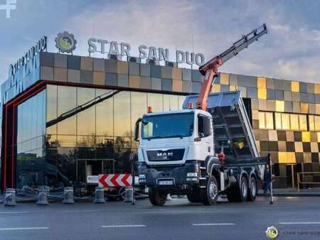 Sonstige 2011 MAN TGS 26.360 6x6 PALFINGER PK 18001 EH Crane Kipe (4)