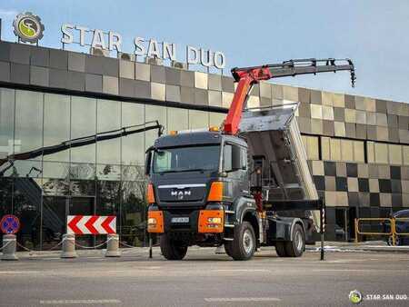 Andet 2010 MAN TGS 18.480 PALFINGER PK 16502 HDS Crane,Kipper (1)
