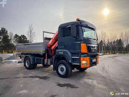 Andet 2010 MAN TGS 18.480 PALFINGER PK 16502 HDS Crane,Kipper (7)