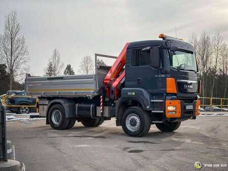 Andet 2010 MAN TGS 18.480 PALFINGER PK 16502 HDS Crane,Kipper (9)
