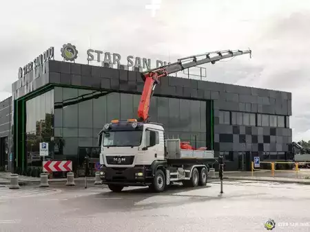 Other 2010 MAN TGS 26.400 6x4H Palfinger PK 34002 crane Kippe (7)
