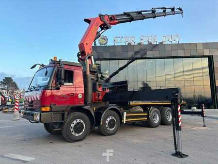 Grues mobiles 2007 Tatra T815 8x8 PALFINGER PK 74002 Crane Kran (18)
