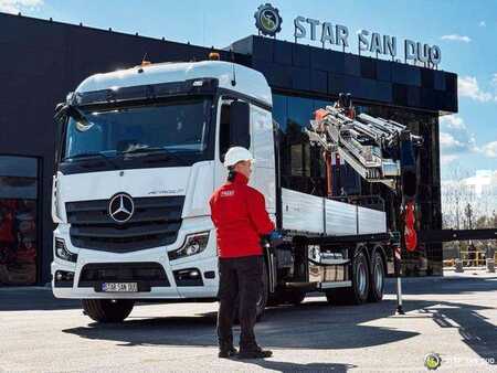 Sonstige 2024 Mercedes-Benz ACTROS 3351 NEW 6x4 Fassi F485 Crane (7)