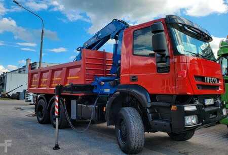 Iveco TRAKKER 6x6 AMCO VEBA 924 KIPPER KRAN CRAN !