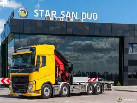 Outro 2016 Volvo FH 540 8x2 PALFINGER PK 65002 SH Fly Jib Crane (13)