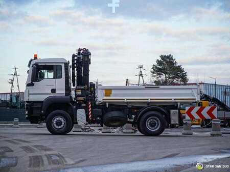 MAN TGS 18.360 4x4 HIAB 144 E-4 Crane Kipper