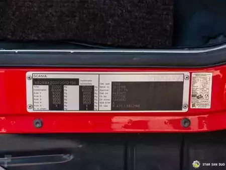 Overige 2006 Scania R420 8x2 FASSI F1100AXP Crane Fly Jib Winch (19)