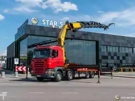 Overige 2006 Scania R420 8x2 FASSI F1100AXP Crane Fly Jib Winch (3)