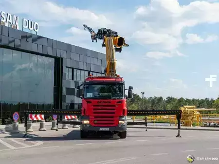 Overige 2006 Scania R420 8x2 FASSI F1100AXP Crane Fly Jib Winch (6)