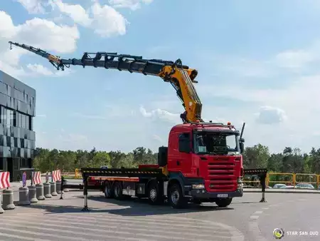 Overige 2006 Scania R420 8x2 FASSI F1100AXP Crane Fly Jib Winch (7)