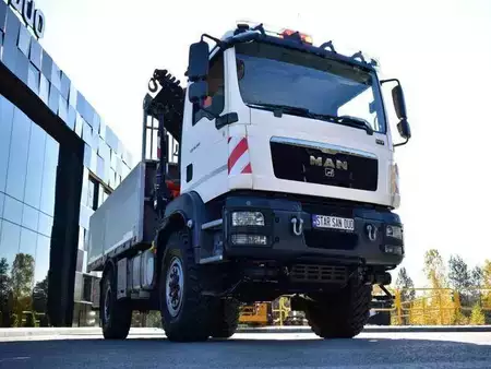 Autres 2010 MAN TGM 18.340 4x4 PALFINGER PK 18002 CRANE WINCH (7)