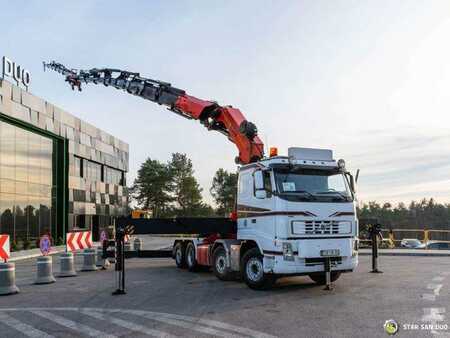 Volvo FH 520 8x2 PALFINGER PK 100002 HDS Fly Jib Cran