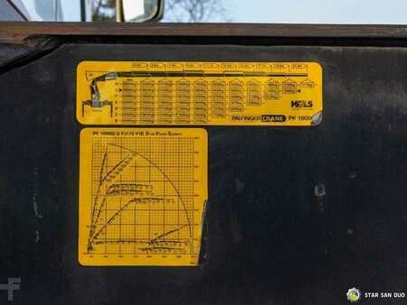 Volvo FH 520 8x2 PALFINGER PK 100002 HDS Fly Jib Cran