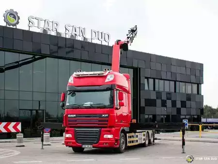 Andet 2013 DAF XF 105.510 6x2 HMF 4020 Crane Kran (3)