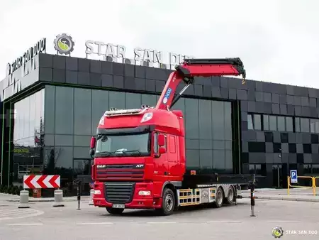 Andet 2013 DAF XF 105.510 6x2 HMF 4020 Crane Kran (4)