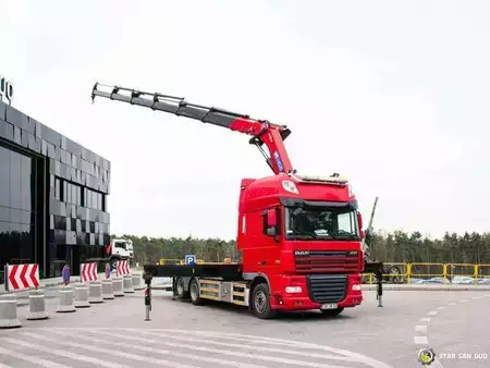 Andet 2013 DAF XF 105.510 6x2 HMF 4020 Crane Kran (6)
