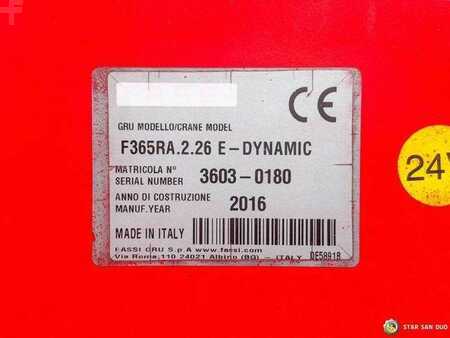 Ostatní 2016 DAF XF 440 6x2 Fassi F365 FLY JIBCranePallet Grippe (20)