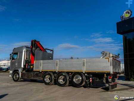 Scania G410 8x4 HMF 4020 Crane Fly Jib Basket Euro 6