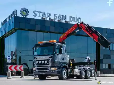 Overige 2010 Scania G400 8x4 PALFINGER PK 34002 SH Crane Hooklift (11)