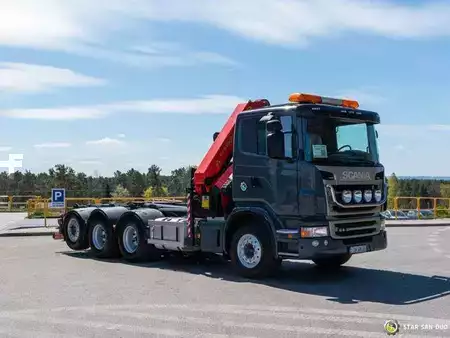 Overige 2010 Scania G400 8x4 PALFINGER PK 34002 SH Crane Hooklift (8)