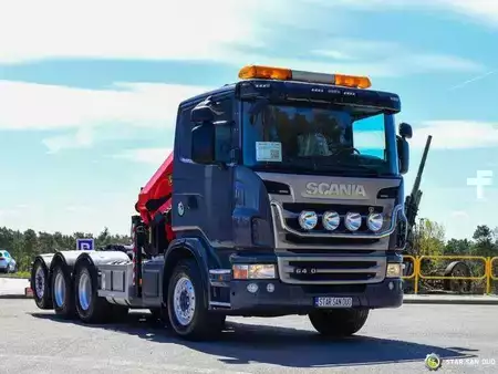 Overige 2010 Scania G400 8x4 PALFINGER PK 34002 SH Crane Hooklift (9)