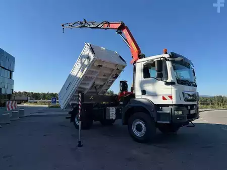 Annet 2015 MAN TGM 18.340 4x4 PALFINGER PK 13001 Crane Tipper (10)