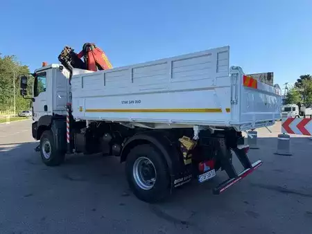 Annet 2015 MAN TGM 18.340 4x4 PALFINGER PK 13001 Crane Tipper (14)