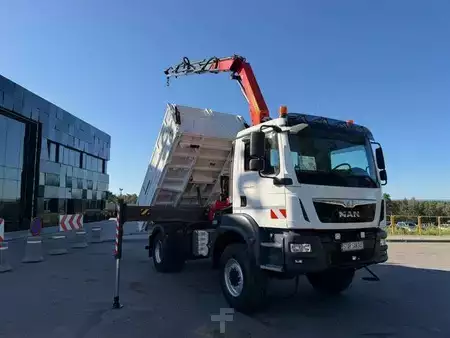 Annet 2015 MAN TGM 18.340 4x4 PALFINGER PK 13001 Crane Tipper (2)