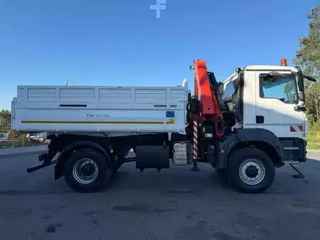 Annet 2015 MAN TGM 18.340 4x4 PALFINGER PK 13001 Crane Tipper (9)