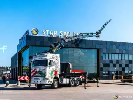 Ostatní 2017 Scania R450 6x4 PALFINGER PK 53002 SH Crane Fly Jib 5t (1)