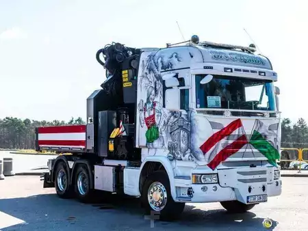 Ostatní 2017 Scania R450 6x4 PALFINGER PK 53002 SH Crane Fly Jib 5t (7)