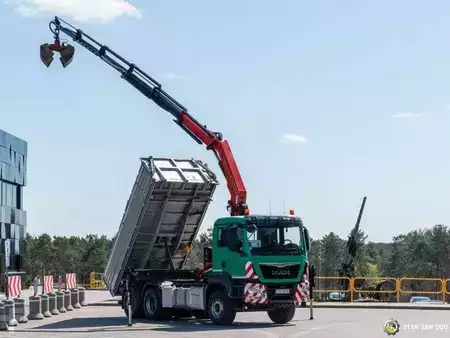 Andet 2014 MAN TGS 33.440 6x4 PALFINGER PK 22002 Crane Tipper (4)