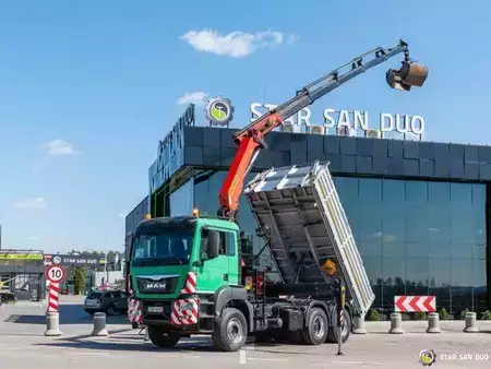 Andet 2014 MAN TGS 33.440 6x4 PALFINGER PK 22002 Crane Tipper (7)